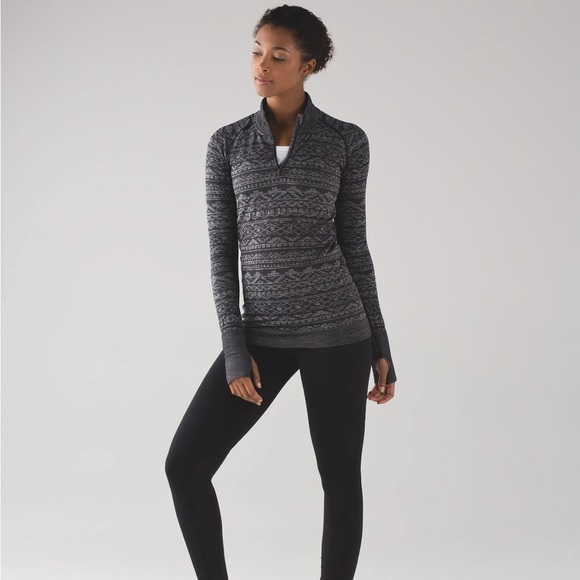 Lululemon Rest Less 1/4 Zip- Long Sleeve Pullover- Size 6 - Picture 1 of 12